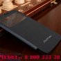 Фирменный оригинальный чехол Flip-cover для Samsung Galaxy Mega 6.3 i9200/i9205 черный с окошком для входящих вызовов